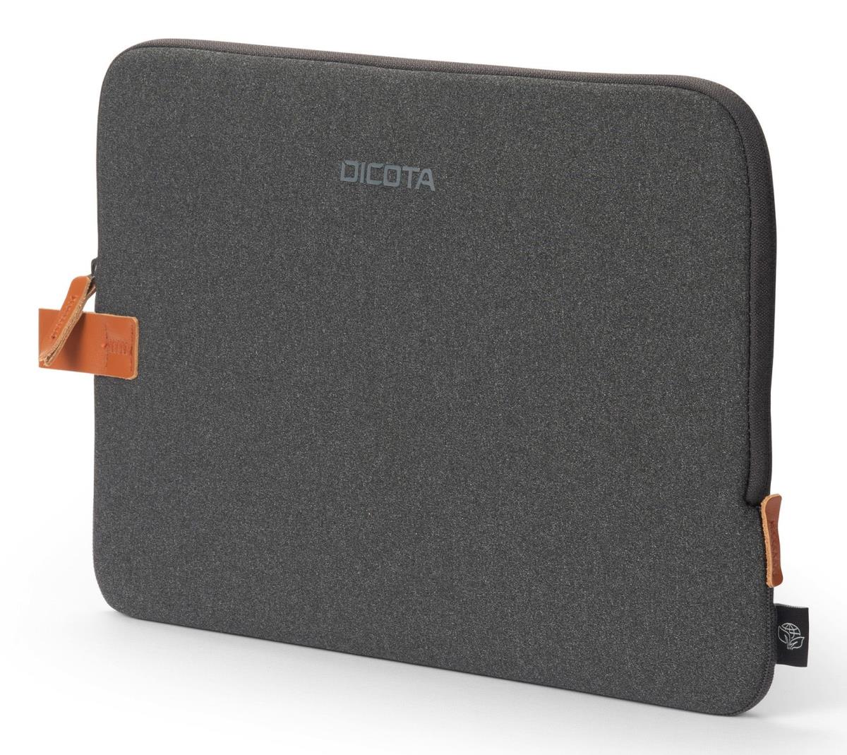 DICOTA Skin Urban Anthracite - 14in MacBook Sleeve - Anthracite / Recycled Polyester Neoprene Fabric