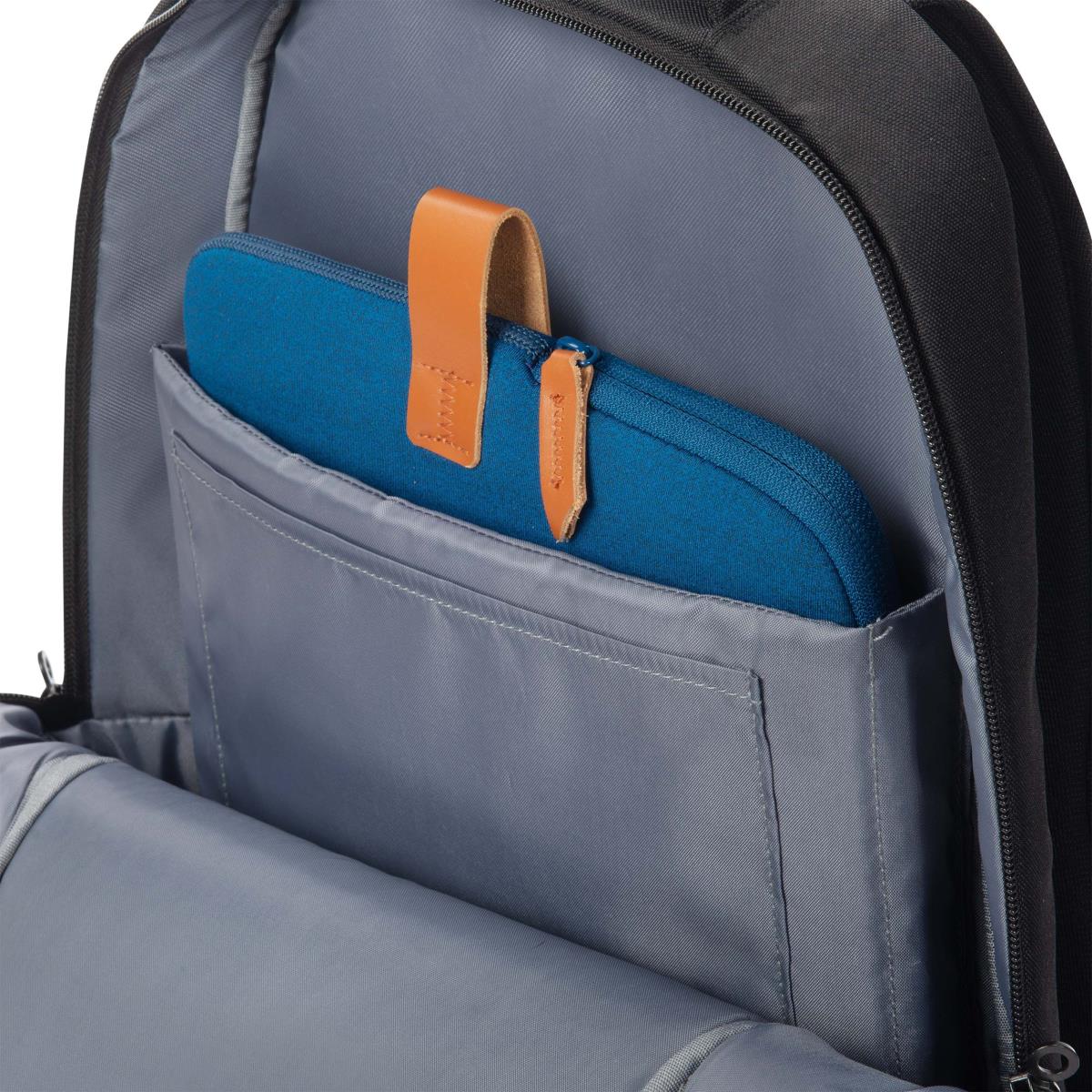 DICOTA Skin Urban- 13in MacBook Sleeve - Navy Blue / Recycled Polyester Neoprene Fabric