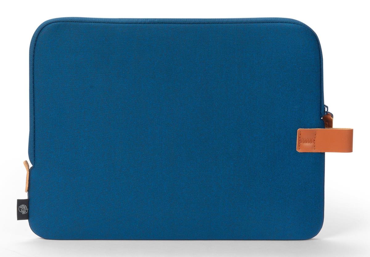 DICOTA Skin Urban- 13in MacBook Sleeve - Navy Blue / Recycled Polyester Neoprene Fabric
