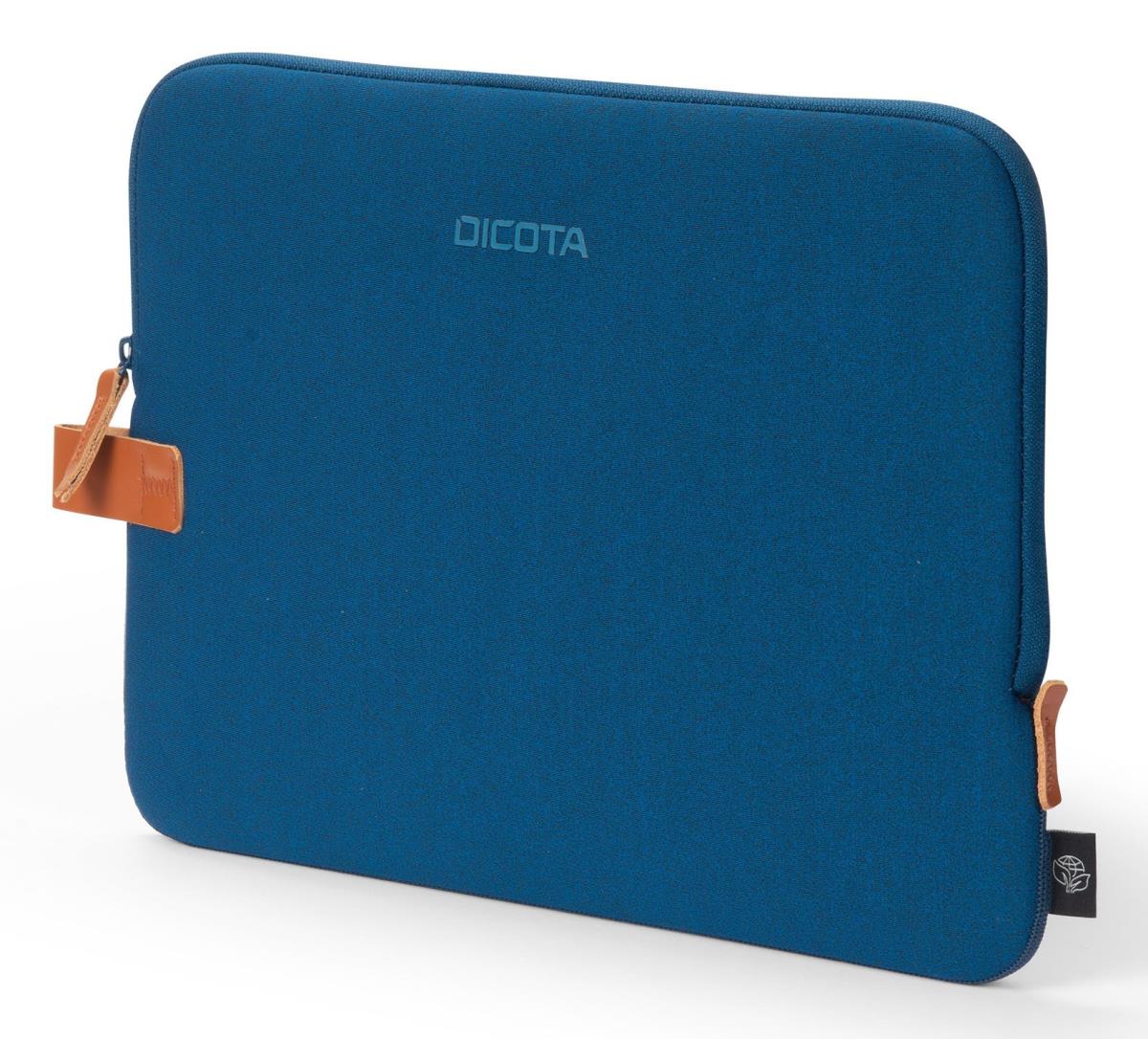 DICOTA Skin Urban- 16in MacBook Sleeve - Navy Blue / Recycled Polyester Neoprene Fabric