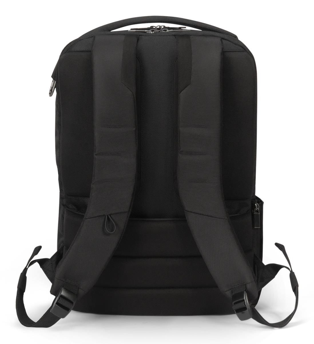 DICOTA Backpack Seven - 12-14in Notebook Backpack - Black / 1680d Recycled Pet Polyester