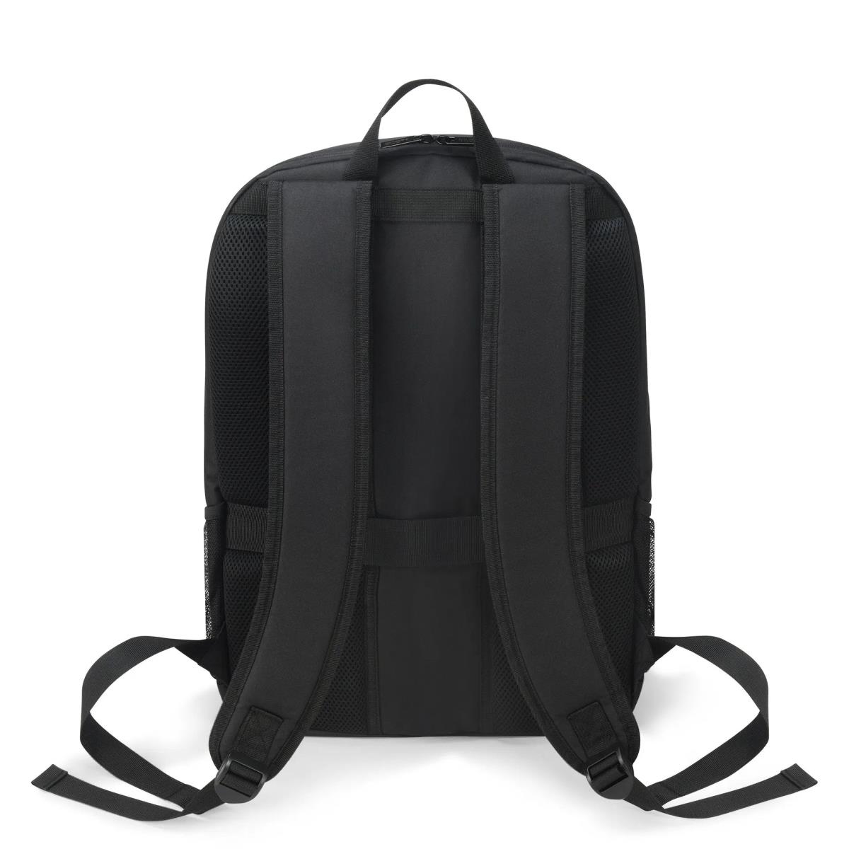 DICOTA Backpack Two - 13-14in Notebook Backpack - Black / 300d Recycled Pet Polyester
