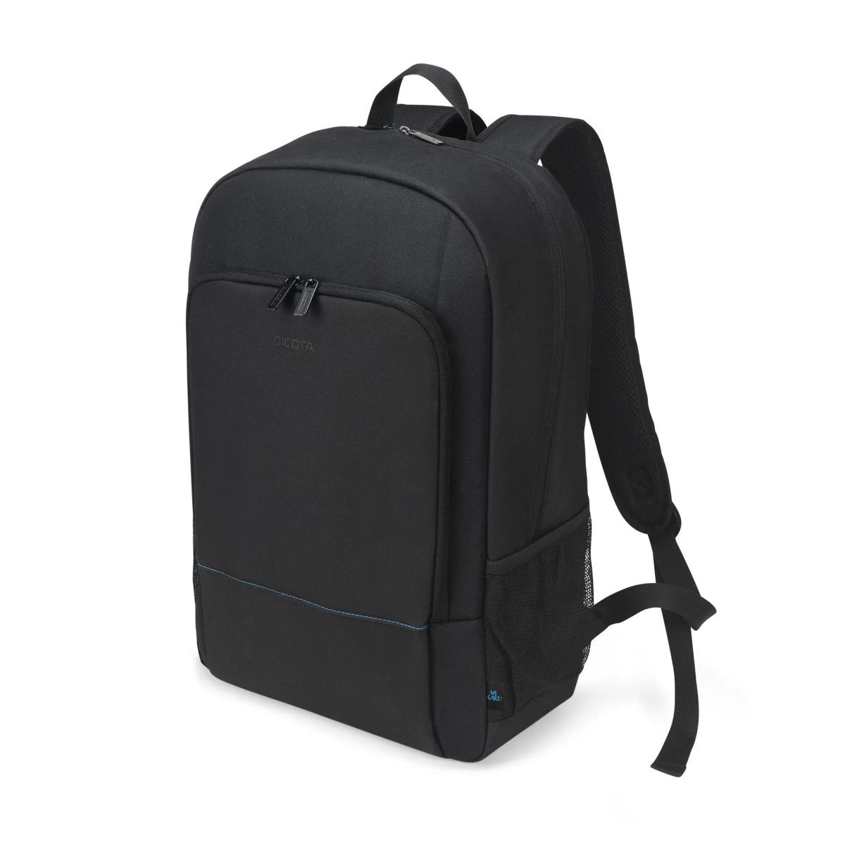 DICOTA Backpack Two - 15-17.3in Notebook Backpack - Black / 300d Recycled Pet Polyester