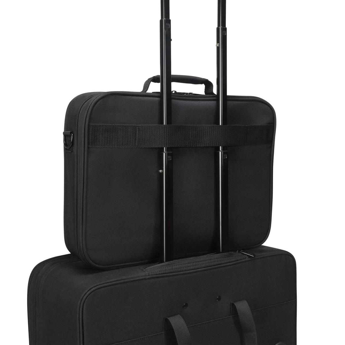 DICOTA Multi Plus Two - 14-16in Notebook Case - Black / 300d Recycled Pet Polyester