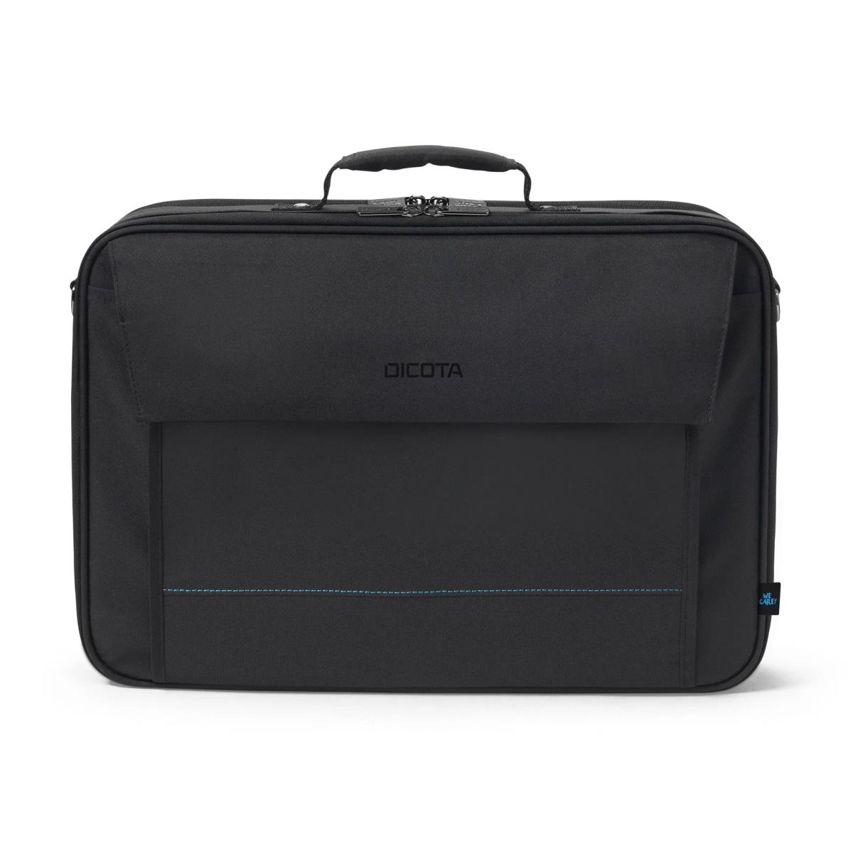 DICOTA Multi Plus Two - 14-16in Notebook Case - Black / 300d Recycled Pet Polyester