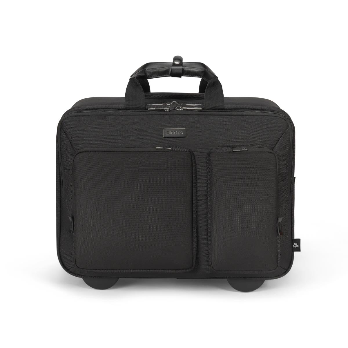 DICOTA Top Traveller Roller Seven - 14-16in Notebook Case - Black / 1680d Recycled Pet Polyester