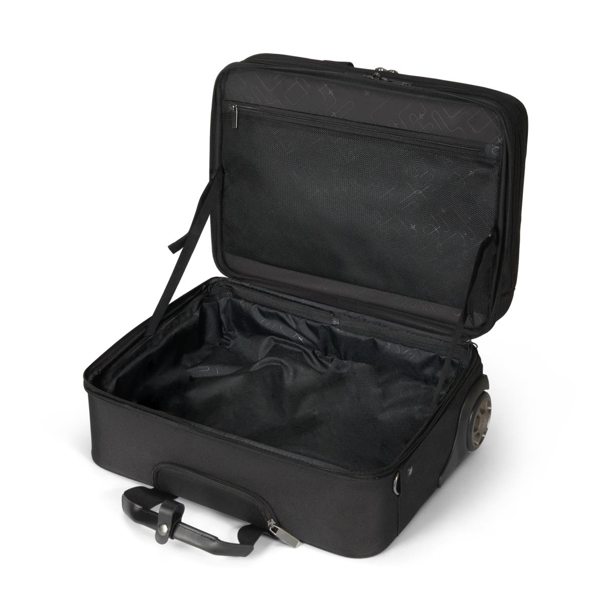 DICOTA Top Traveller Roller Seven - 14-16in Notebook Case - Black / 1680d Recycled Pet Polyester
