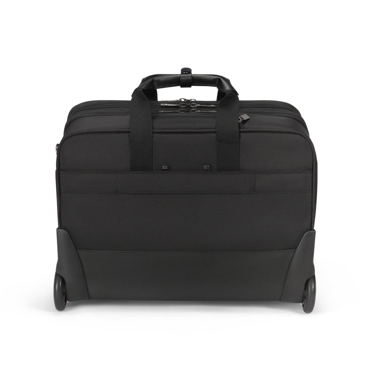 DICOTA Top Traveller Roller Seven - 14-16in Notebook Case - Black / 1680d Recycled Pet Polyester