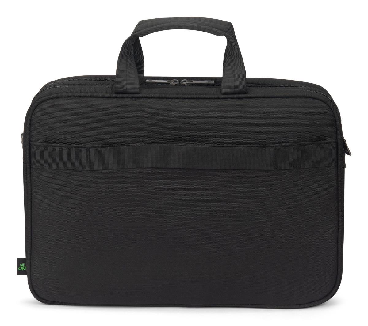 DICOTA Top Traveller Five - 12-14in Notebook Case - Black / 900d Recycled Pet Polyester