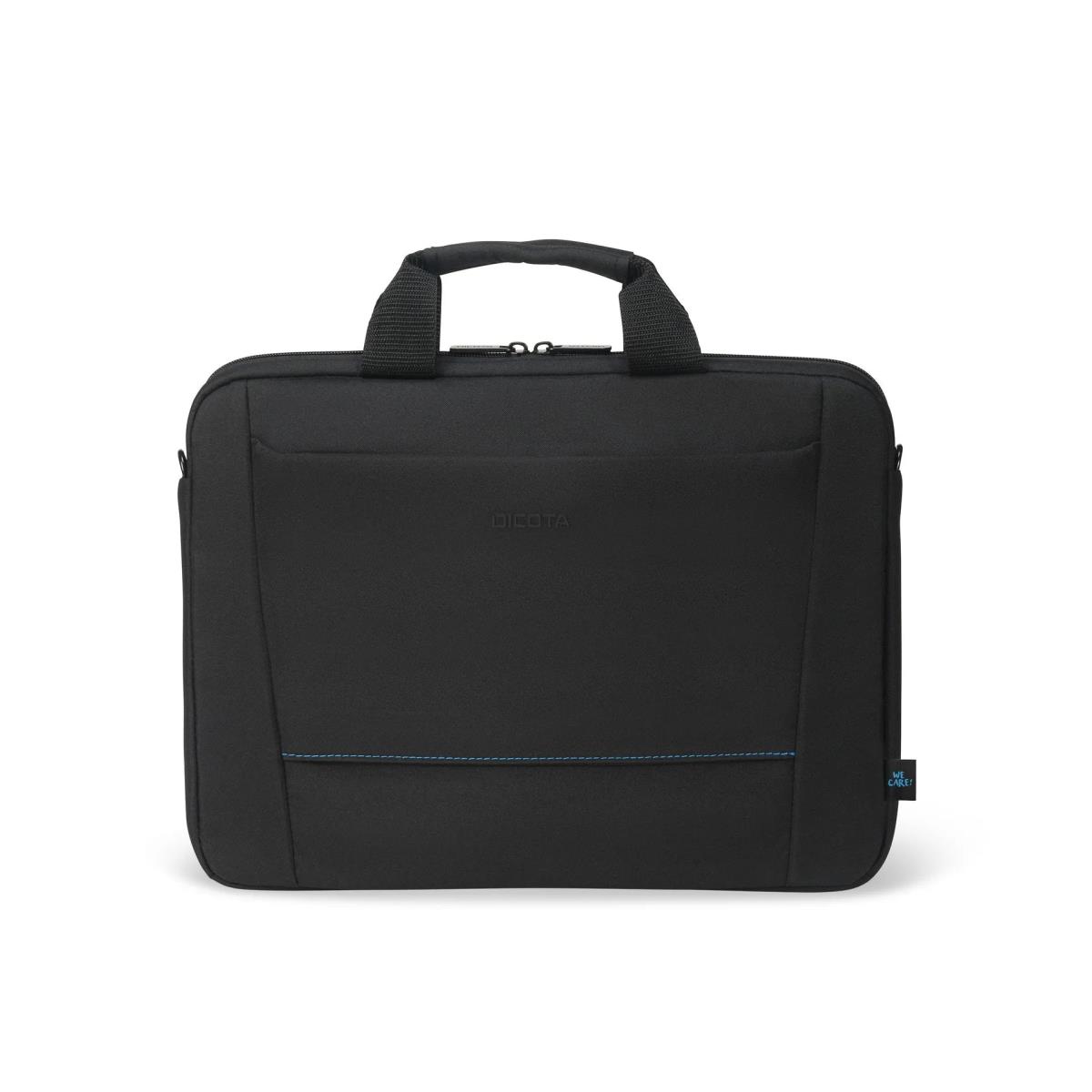 DICOTA Slim Case Two - 14-16in Notebook Case - Black / 300d Recycled Pet Polyester