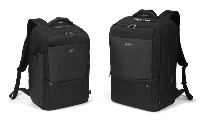 DICOTA Five - 14-16in Notebook Backpack - Black / 900d Recycled Pet Polyester