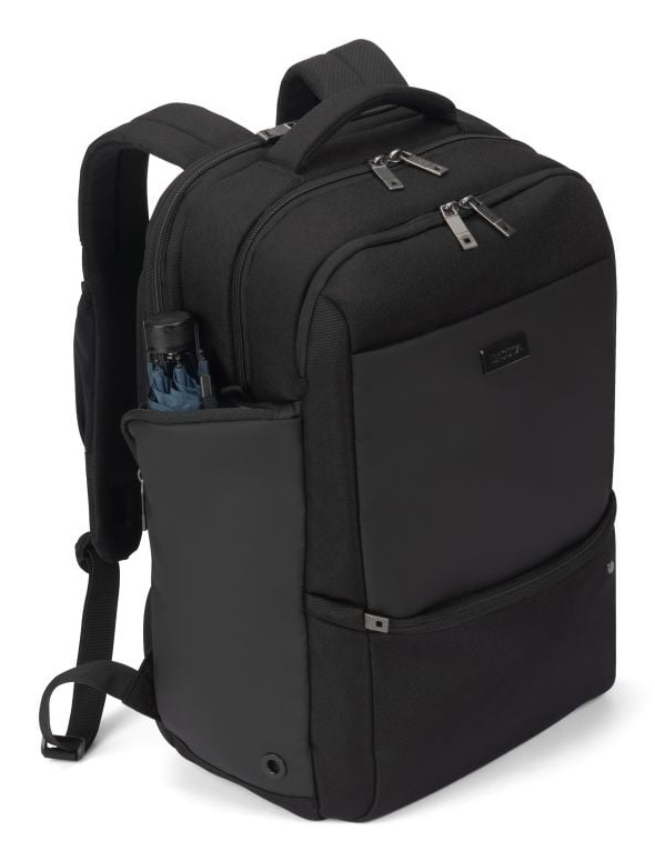 DICOTA Five - 14-16in Notebook Backpack - Black / 900d Recycled Pet Polyester