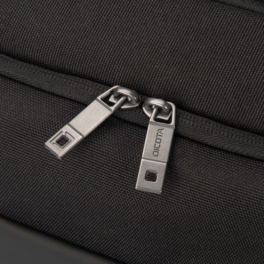 DICOTA Five - 15-17.3in Notebook Backpack - Black / 900d Recycled Pet Polyester
