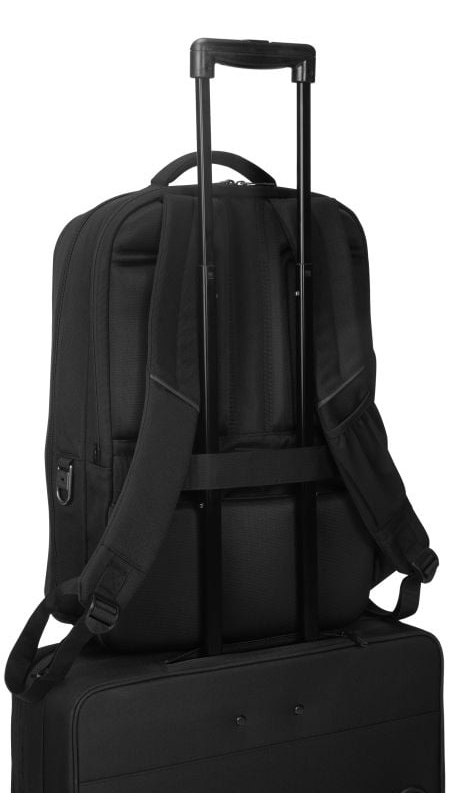DICOTA Five - 15-17.3in Notebook Backpack - Black / 900d Recycled Pet Polyester