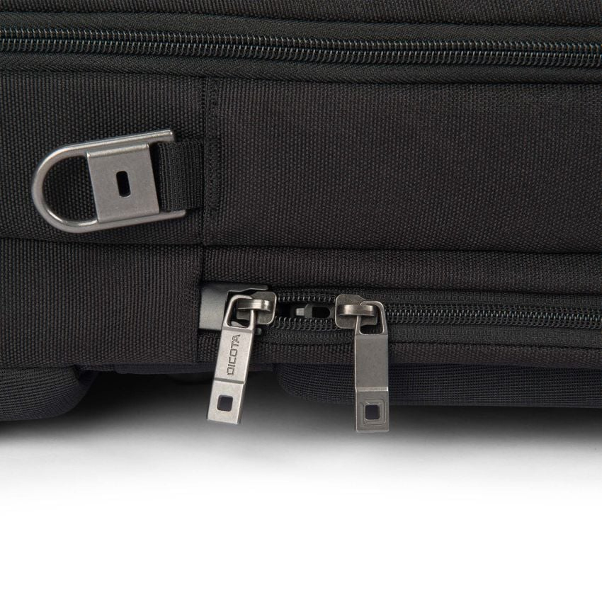 DICOTA Five - 15-17.3in Notebook Backpack - Black / 900d Recycled Pet Polyester