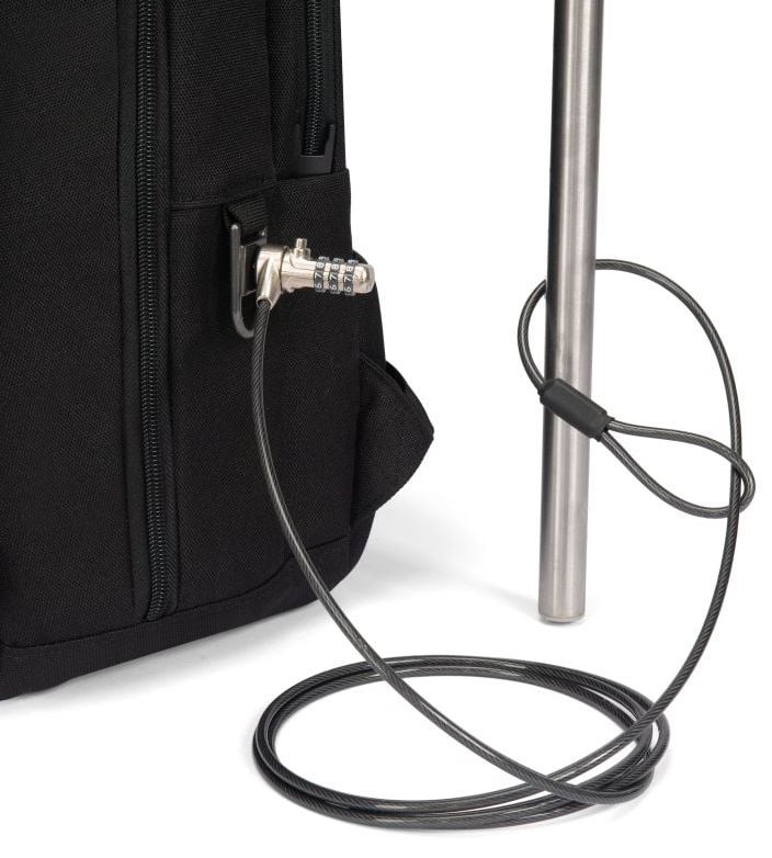 DICOTA Five - 15-17.3in Notebook Backpack - Black / 900d Recycled Pet Polyester
