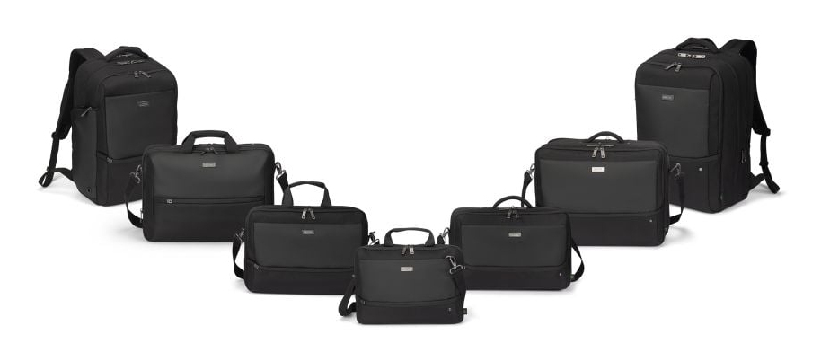 DICOTA Five - 15-17.3in Notebook Backpack - Black / 900d Recycled Pet Polyester