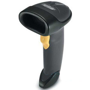 ZEBRA Ls 2208 USB Kit Incl. Scanner, USB Cable And Stand - Black