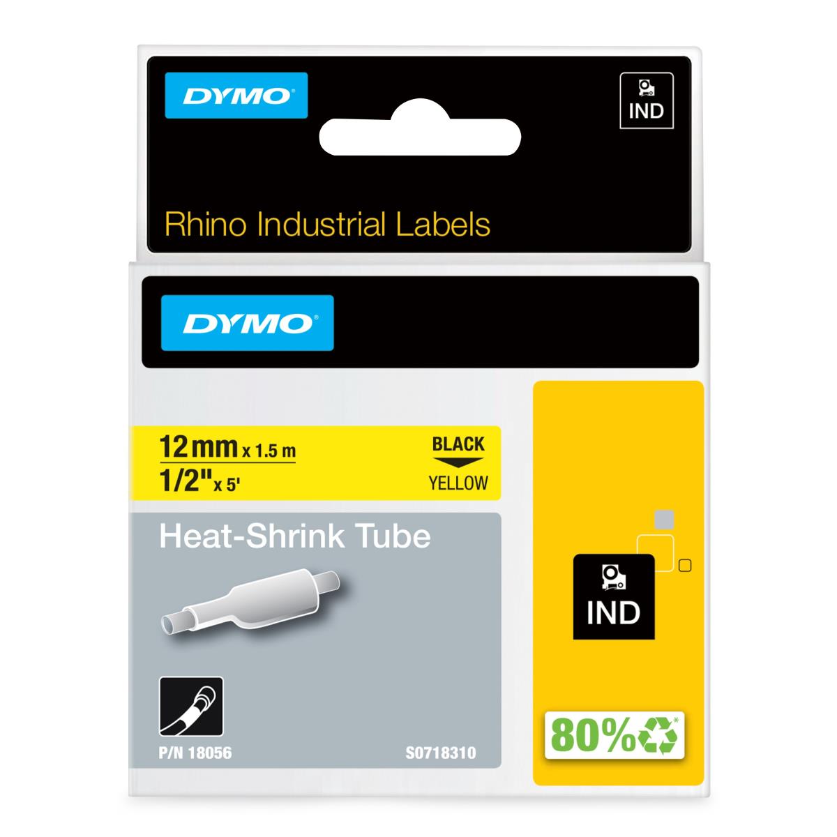 DYMO Rhinopro 12mm 1400 Yellow