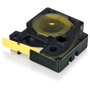 DYMO Rhino Tape - Heat-shrink Label - Black On White - 19mm