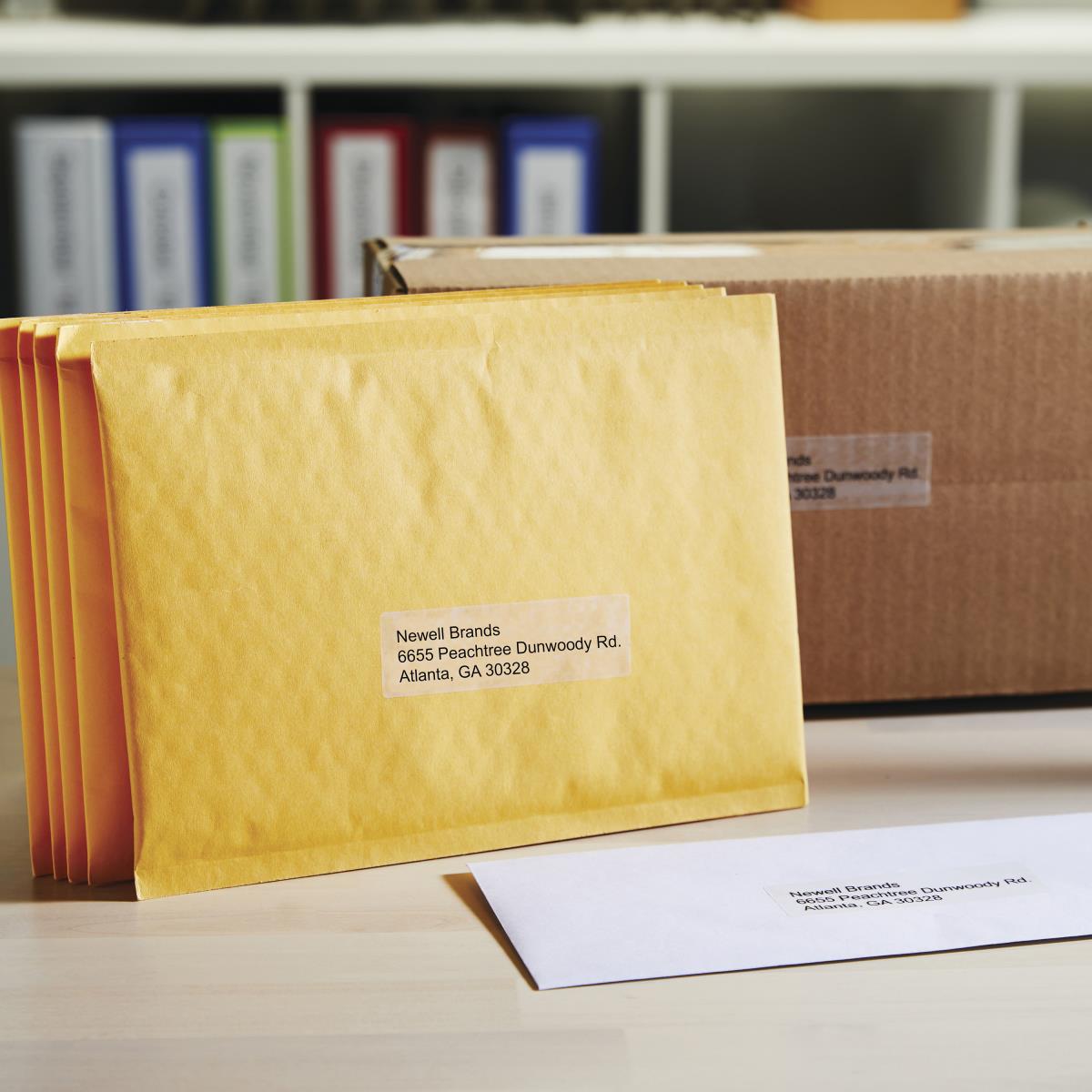 DYMO Labelwriter Labels Large Address Plastic 36x89mm Clear 260pcs