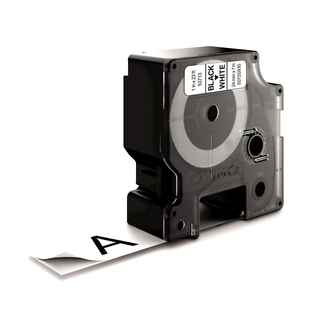 DYMO Tape Label Black On White 24mmx7m Type D1