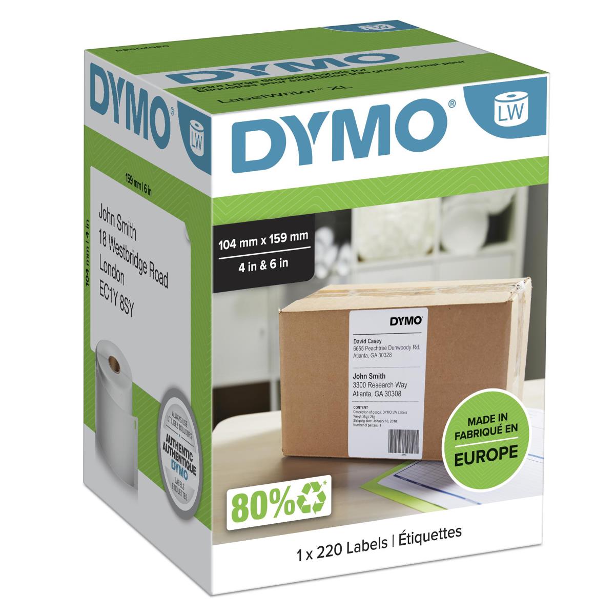 DYMO Shipping Label Lw 4xl (s0904980)