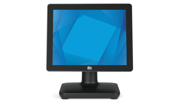 Elo Touch Solutions Elopos System Black - 15in - i3 8100t - 4GB - 128GB SSD - Win10 With Stand And Io Hub