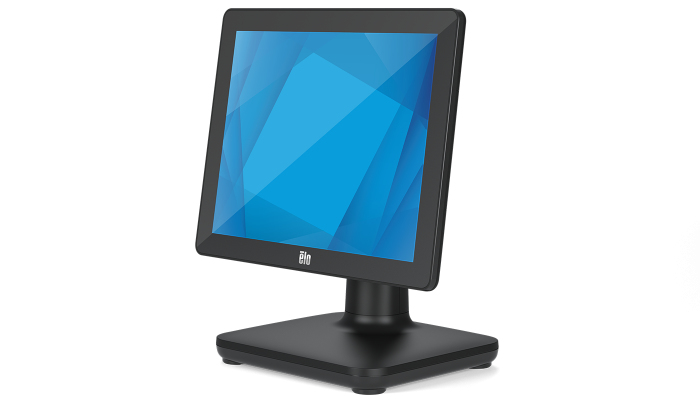 Elo Touch Solutions Elopos System Black - 15in - i3 8100t - 4GB - 128GB SSD - Win10 With Stand And Io Hub