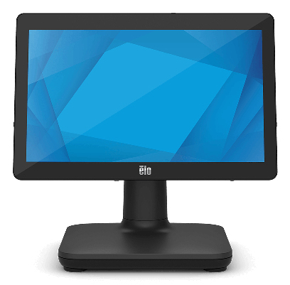 Elo Touch Solutions Elopos Black - 15in - i3 8100t - 8GB Ram - 128GB Flash - Pcap - Win10 Iot Enterprise With Bezel And I/o Stand