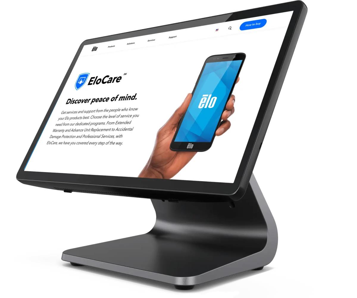 Elo Touch Solutions I-series 3 Black - 15.6in - N97 - 8GB Ram -128GB SSD - Antiglare - Win11