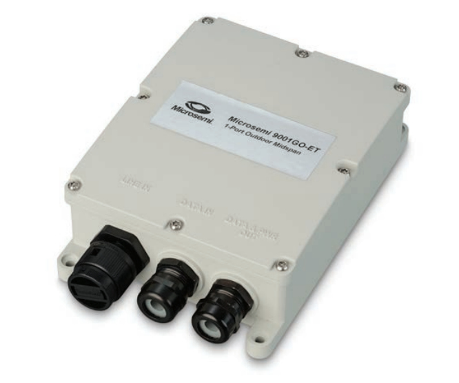 MICROCHIP TECHNOLOGY Single-port, outdoor PoE midspan, IEEE 802.3at-compliant, extended