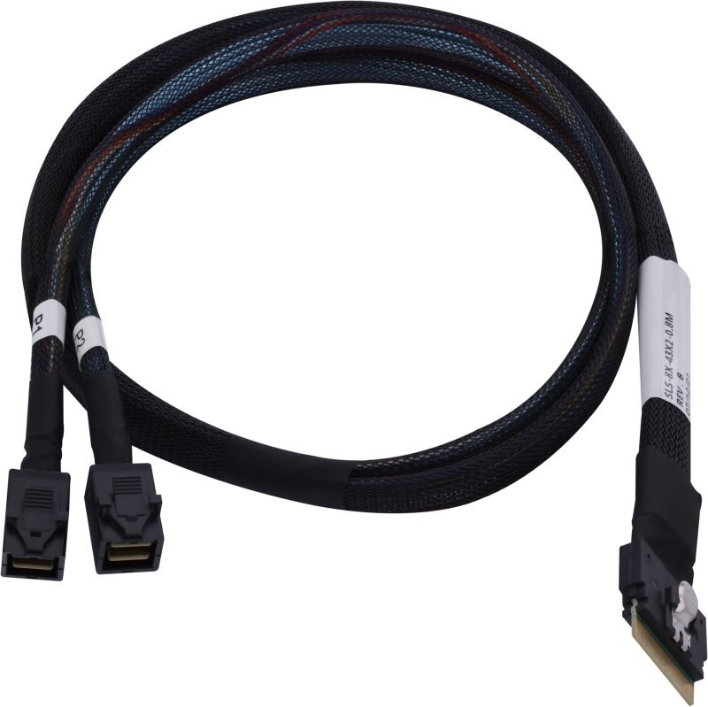 MICROCHIP TECHNOLOGY Cable ACK-I-SlimSASx8-2MiniSAS-HDx4-0.8M