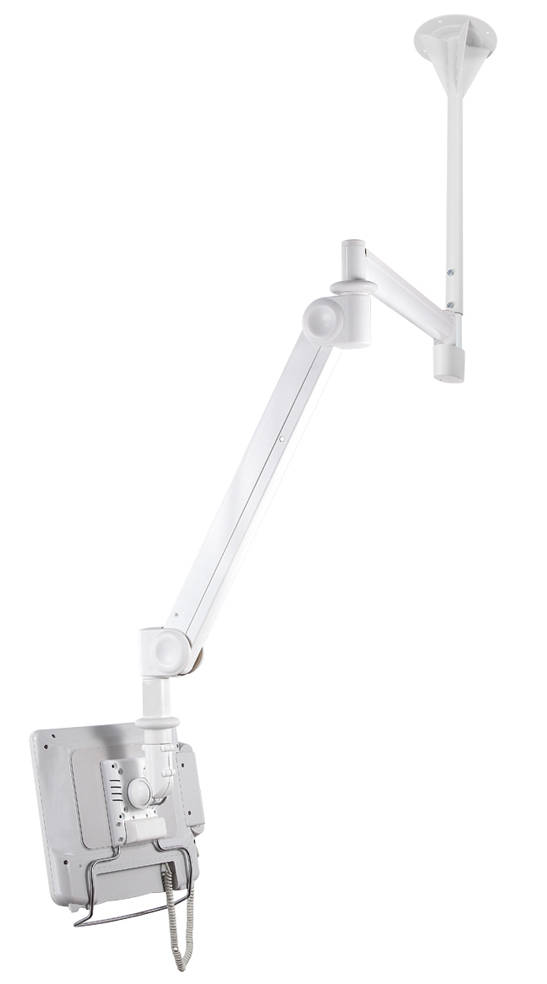 NEOMOUNTS MEDICAL CEILING MOUNT 10-24IN C MAX 12KG.VESA75X75TO100X100MM