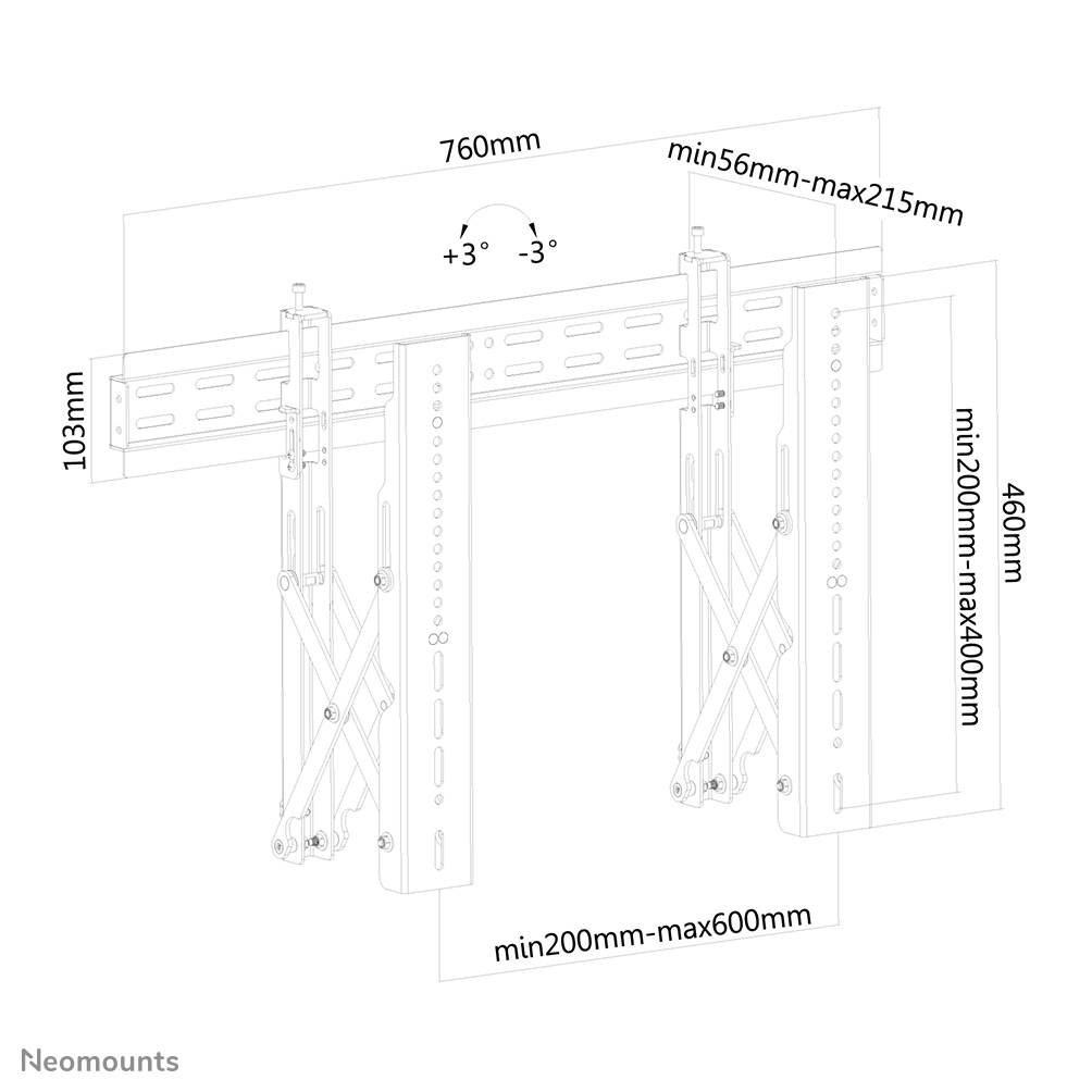NEOMOUNTS Lcd/led/plasma Wall Mount