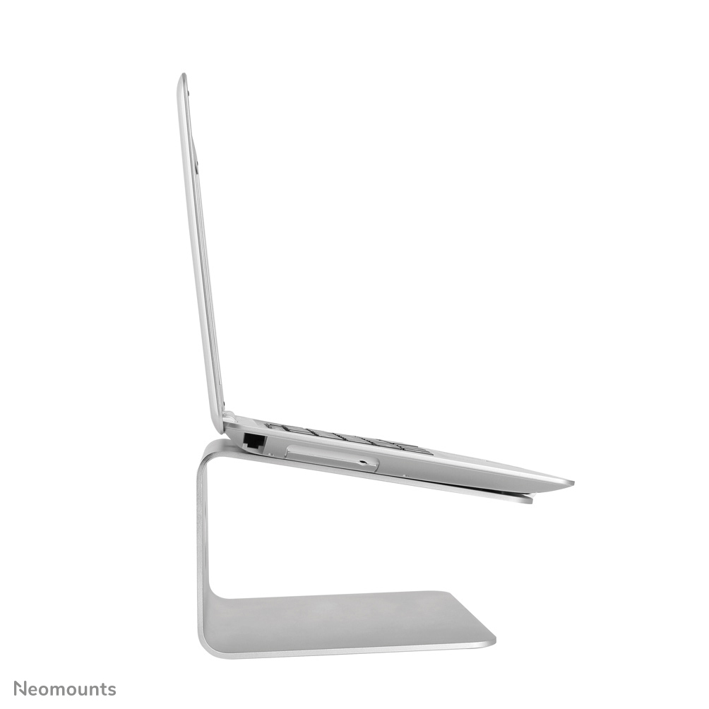 NEOMOUNTS Laptop Desk Stand (ergonomic 360 Degrees Rotatable) Silver 5kg
