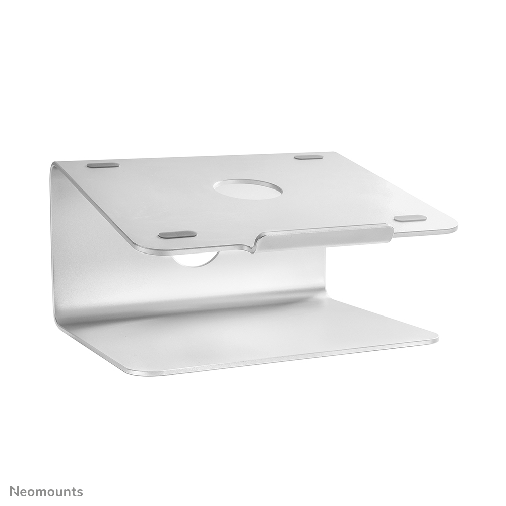 NEOMOUNTS Laptop Desk Stand (ergonomic 360 Degrees Rotatable) Silver 5kg