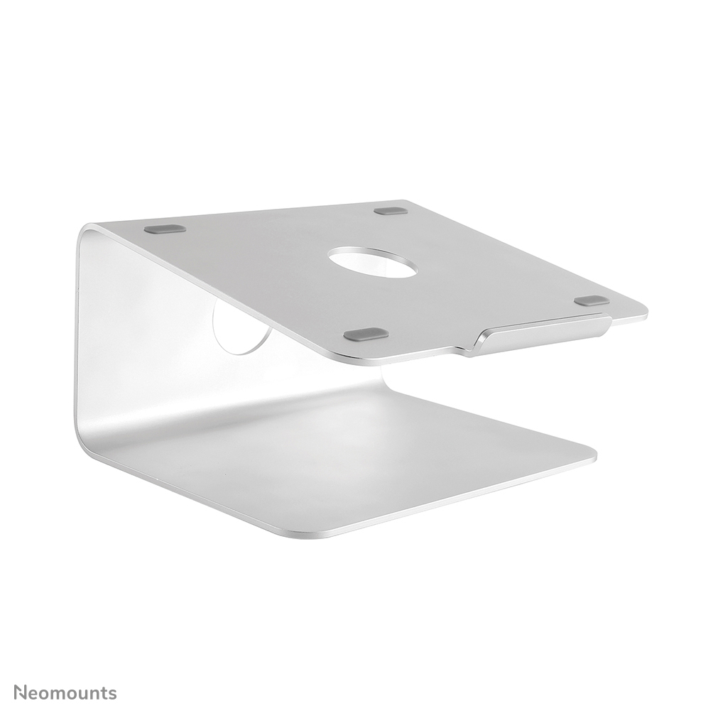 NEOMOUNTS Laptop Desk Stand (ergonomic 360 Degrees Rotatable) Silver 5kg