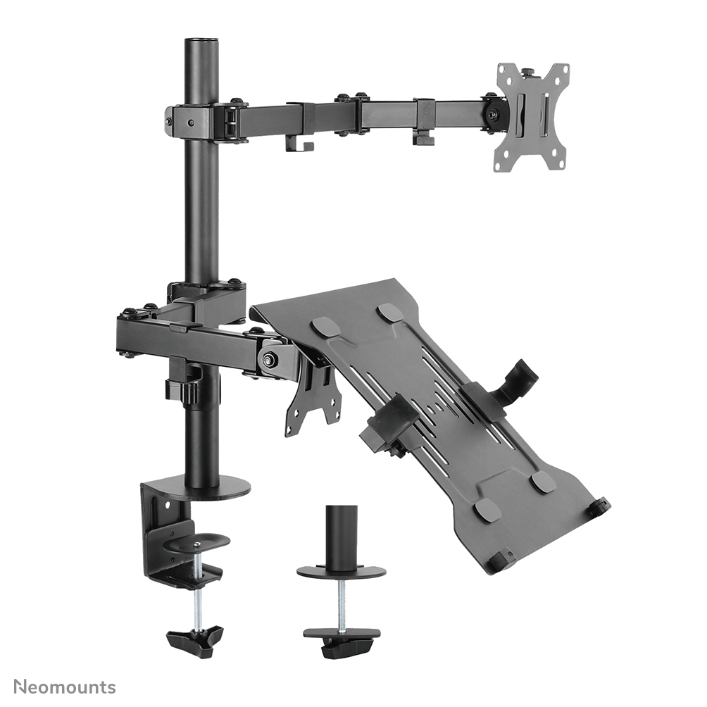 NEOMOUNTS Flat Screen & Notebook Desk Mount (clamp/grommet)