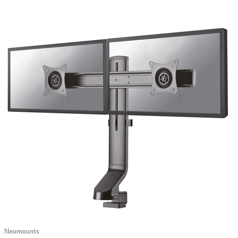 NEOMOUNTS Monitor Mount - Desk - 2 monitor - Full Motion - 10-27in - Black