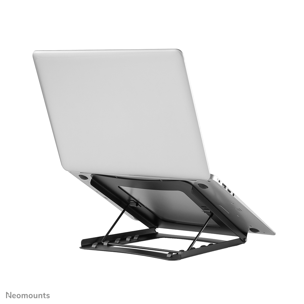 NEOMOUNTS Foldable Laptop (10-15in) Desk Stand - Black
