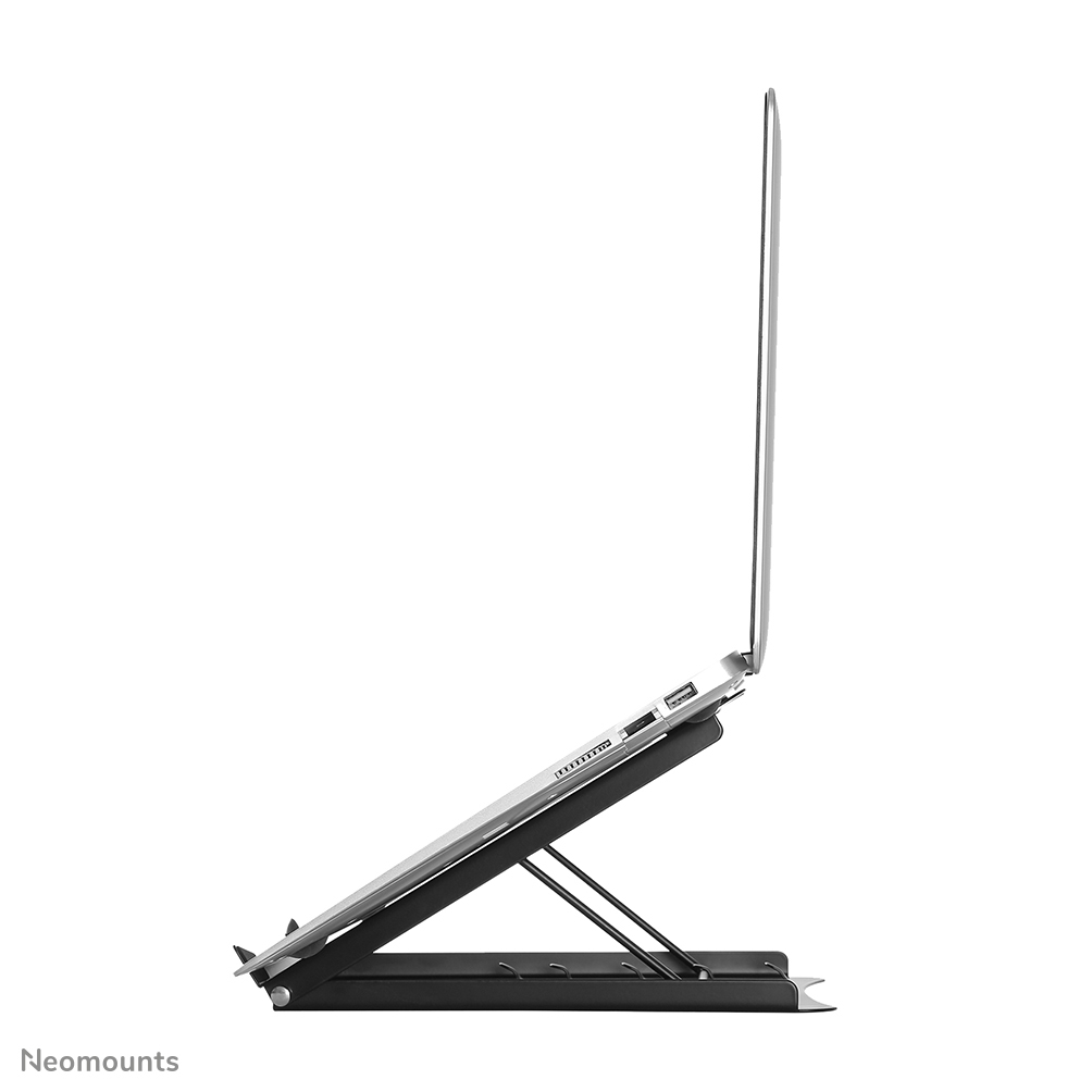 NEOMOUNTS Foldable Laptop (10-15in) Desk Stand - Black