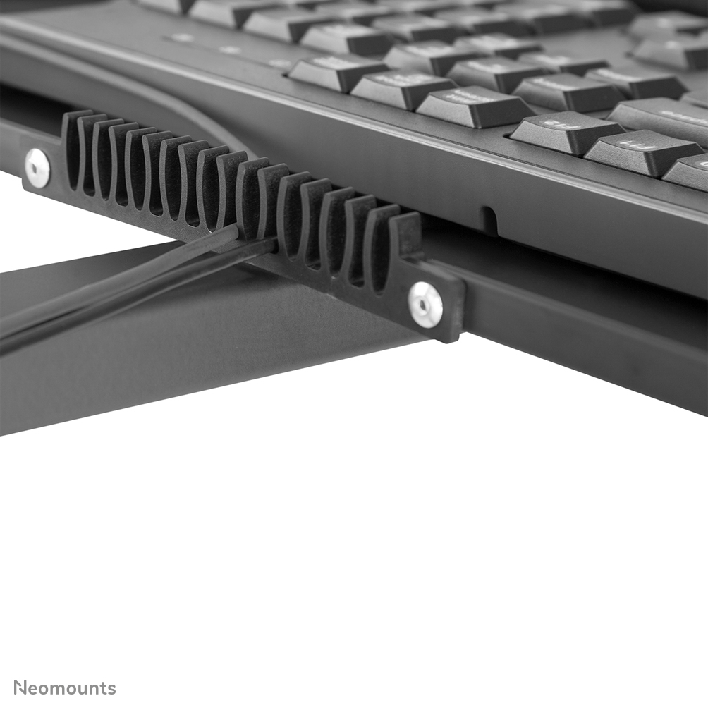 NEOMOUNTS Mobile Workplace Floor Stand Monitor Keyboard/mouse & Pc