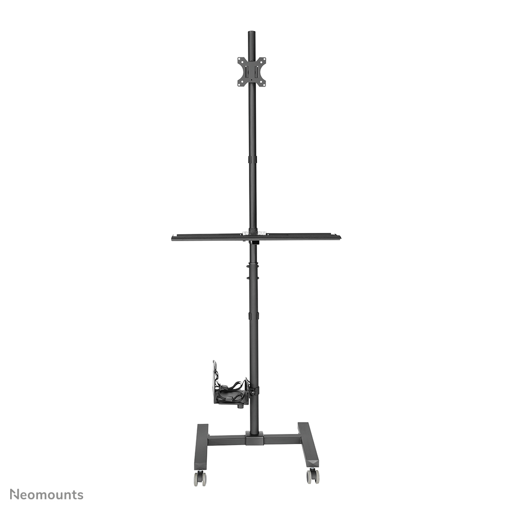 NEOMOUNTS Mobile Workplace Floor Stand Monitor Keyboard/mouse & Pc
