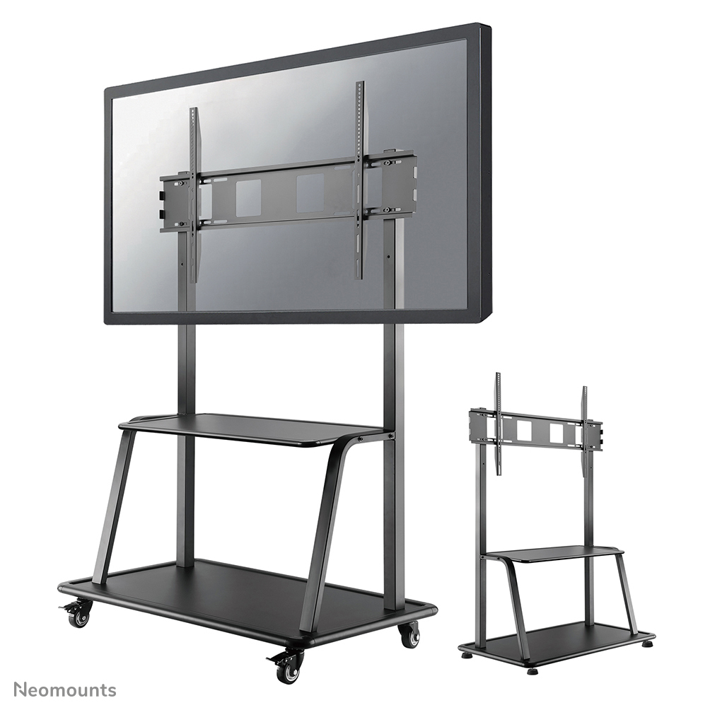 NEOMOUNTS Mobile Flat Screen Floor Stand Trolley (ns-m4000black)