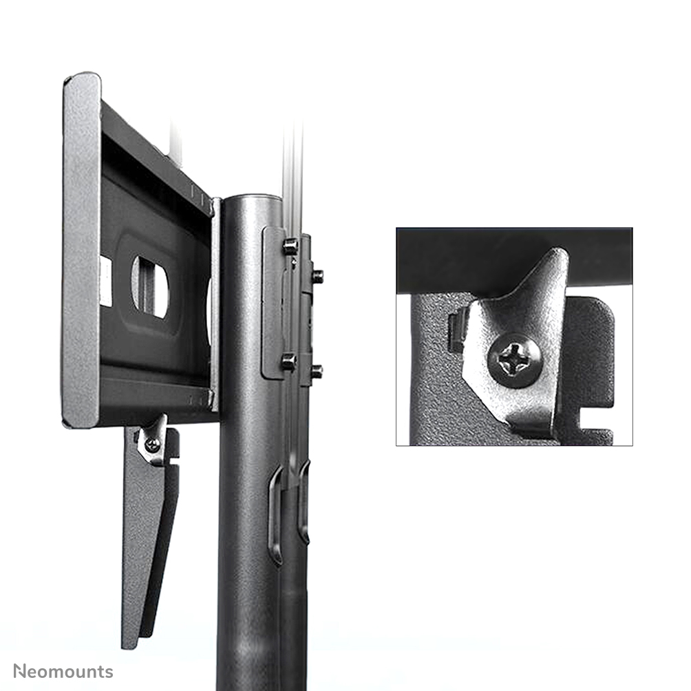 NEOMOUNTS Mobile Floor Stand for 32-75in Screens - Black