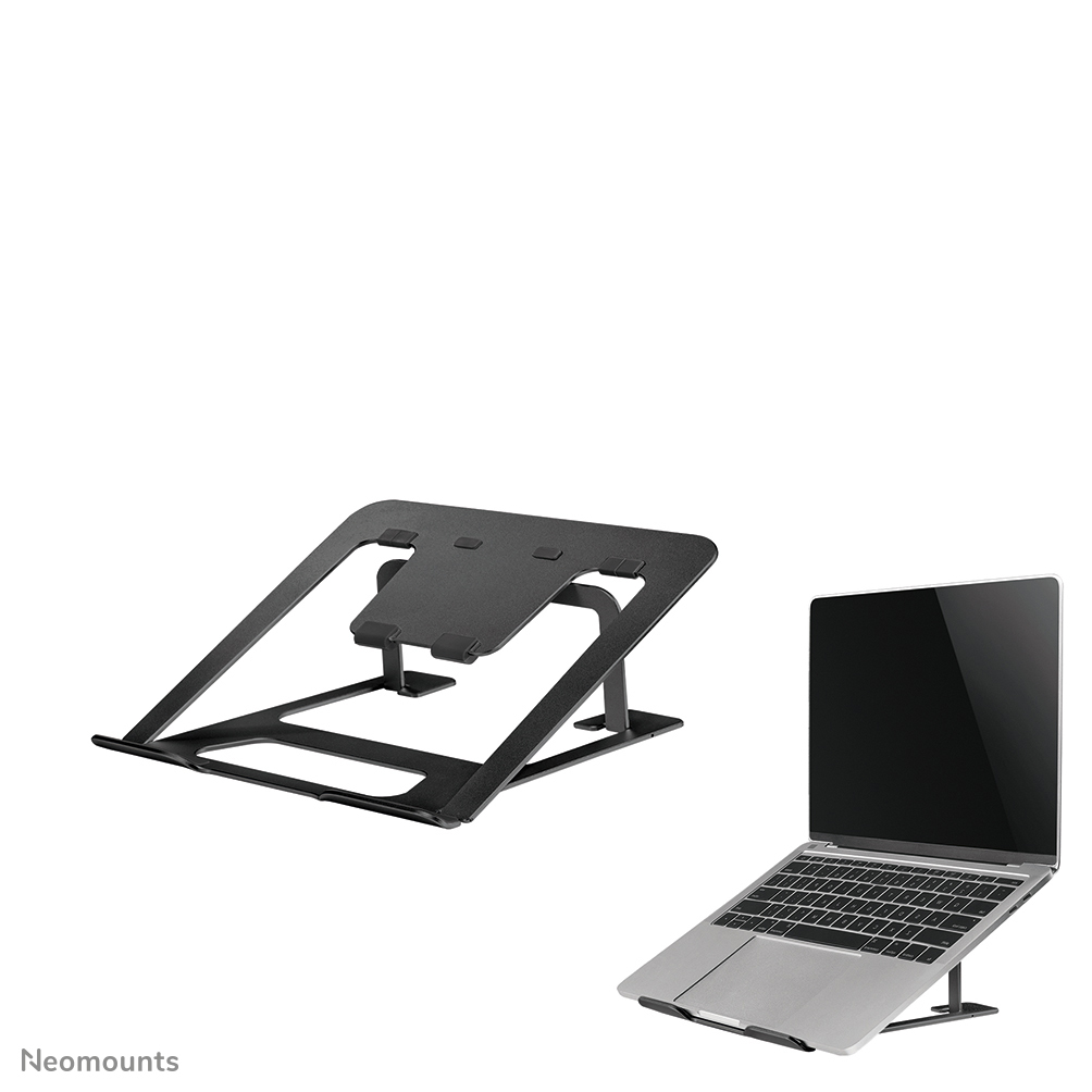 NEOMOUNTS Foldable Laptop Stand - Black 10-17in