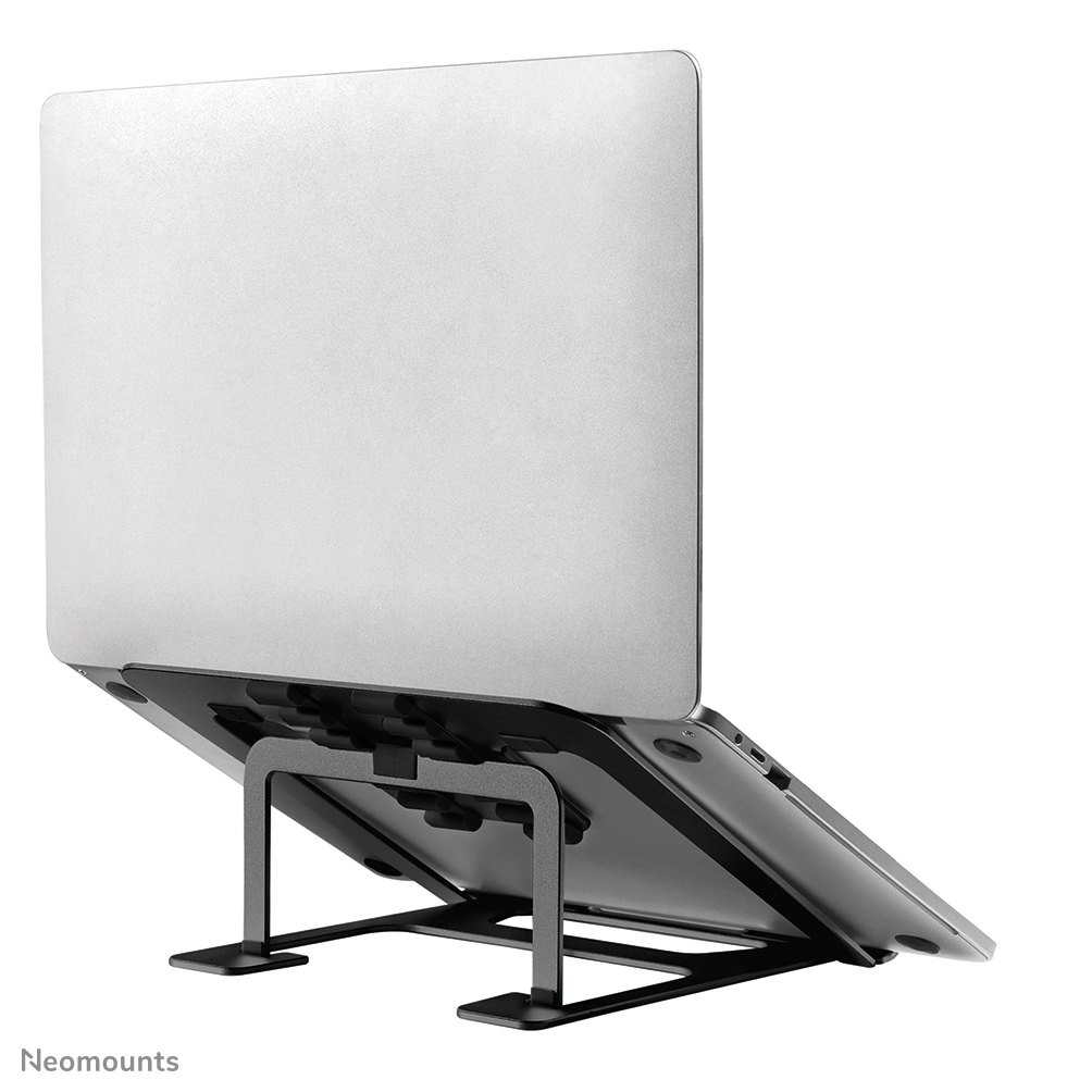 NEOMOUNTS Foldable Laptop Stand - Black 10-17in