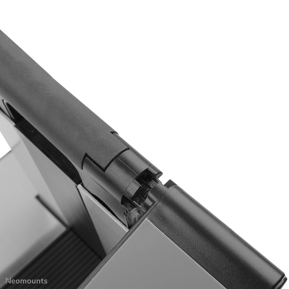 NEOMOUNTS Foldable Laptop Stand - Silver/ Black 10-16in