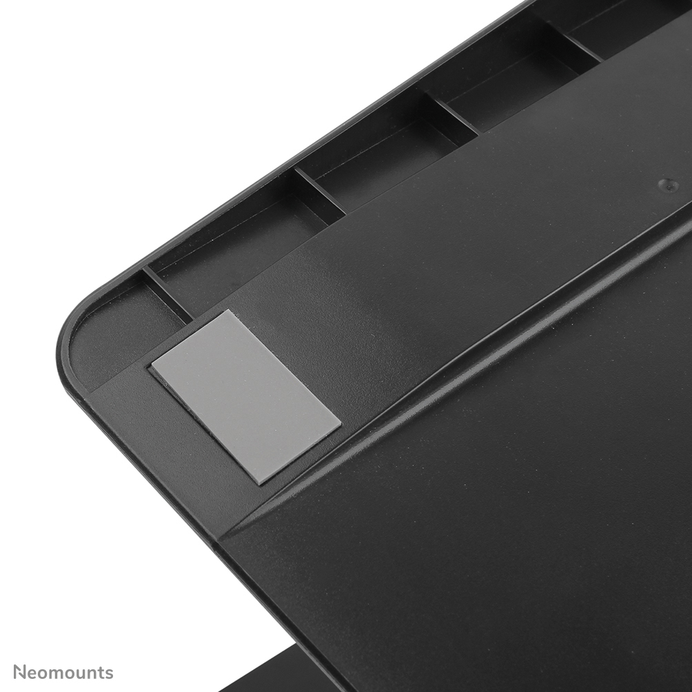 NEOMOUNTS Foldable Laptop Stand - Silver/ Black 10-16in
